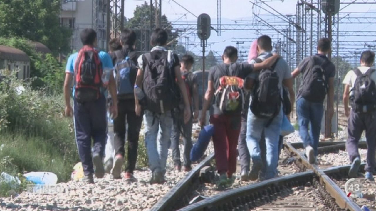 La Macédoine est l'un des axes de migration les plus importants en Europe [RTS]