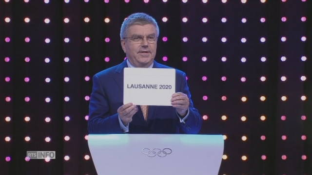 Lausanne organisera les Jeux olympiques de la Jeunesse 2020 [RTS]