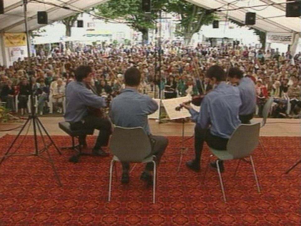 La Schubertiade de Delémont en 1998. [RTS]