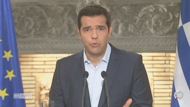 Grèce: Alexis Tsipras annonce sa démission [RTS]