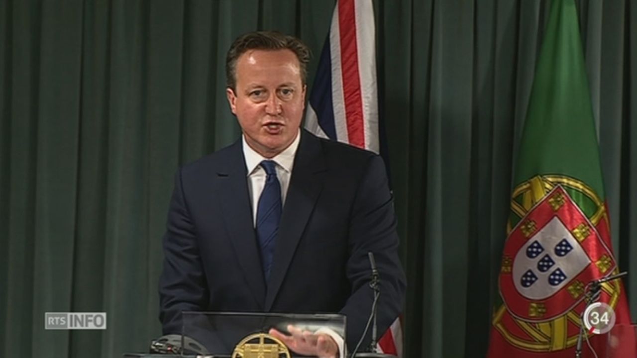 Angleterre - Crise migratoire: David Cameron assouplit sa position face aux réfugiés syriens [RTS]