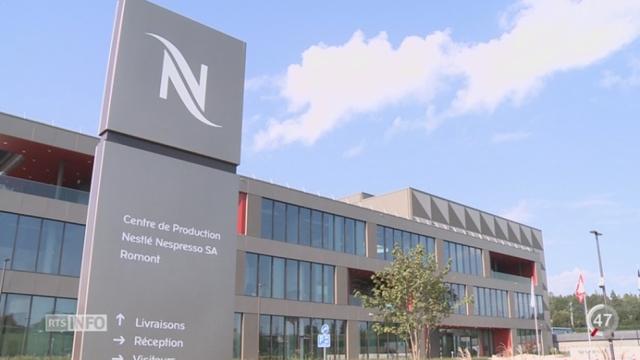 Nespresso a inauguré son 3ème site de production en Suisse romande à Romont (FR) [RTS]