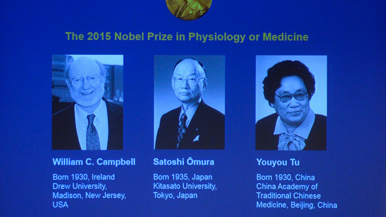 Le Nobel de médecine décerné à trois chercheurs. [Jonathan Nackstrand - afp]