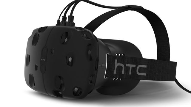 Le casque de réalité virtuelle HTC Vive arrivera bel et bien en 2016. [HTC]