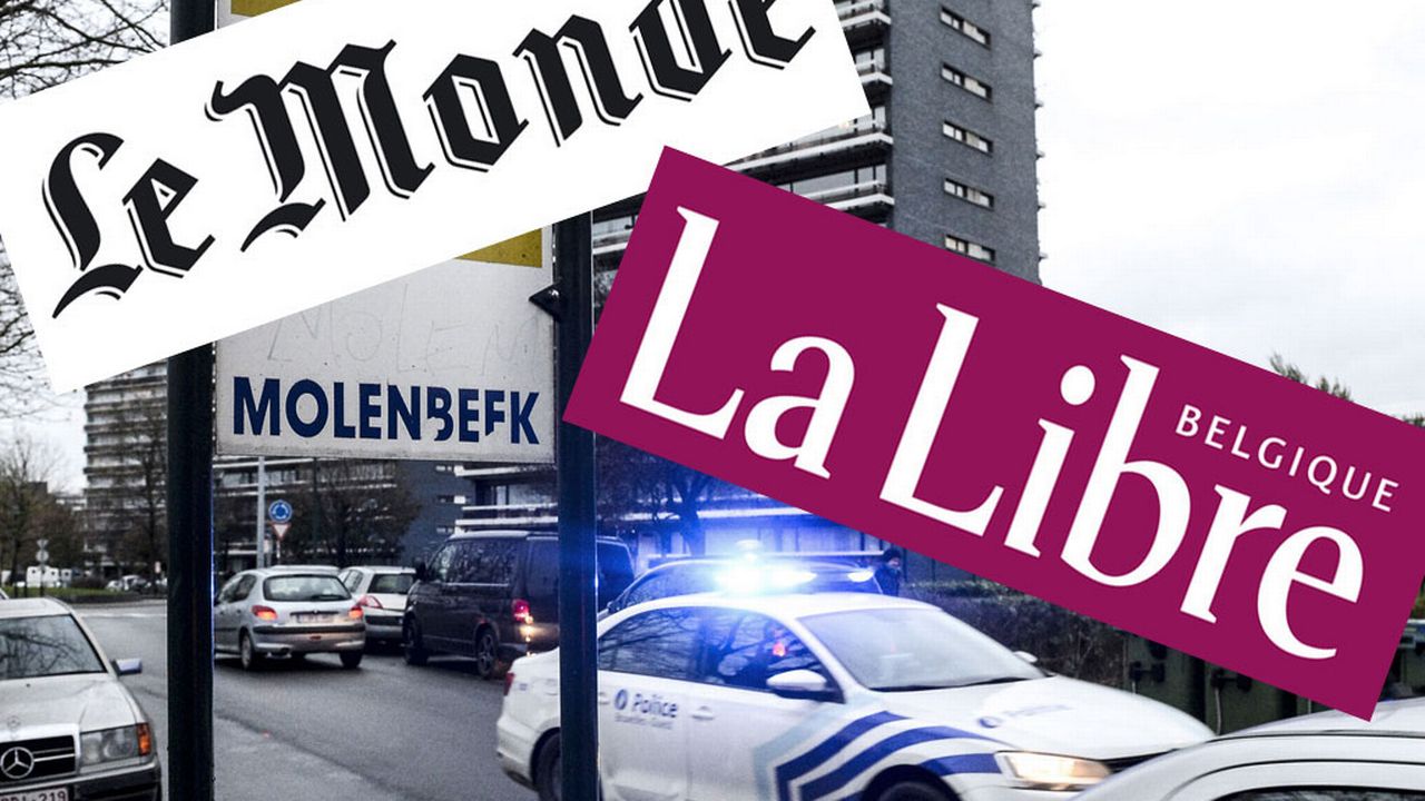 Le quotidien belge a répliqué au journal français, qui a accusé la Belgique d'être "une plaque tournante du djihadisme". [AFP/Photomontage]