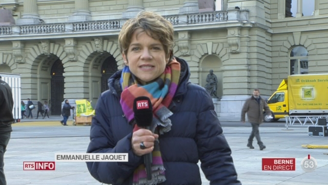 Manifestation paysanne - BE: l’analyse d’Emmanuelle Jaquet à Berne [RTS]