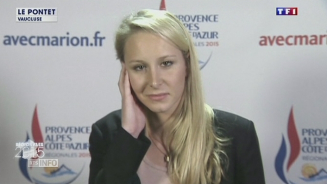 Marion Maréchal-Le Pen: "le vieux système est mort" [RTS]