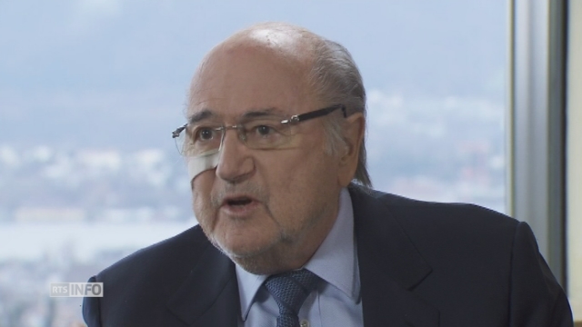 Sepp Blatter se dit "triste mais pas surpris" de sa suspension [RTS]
