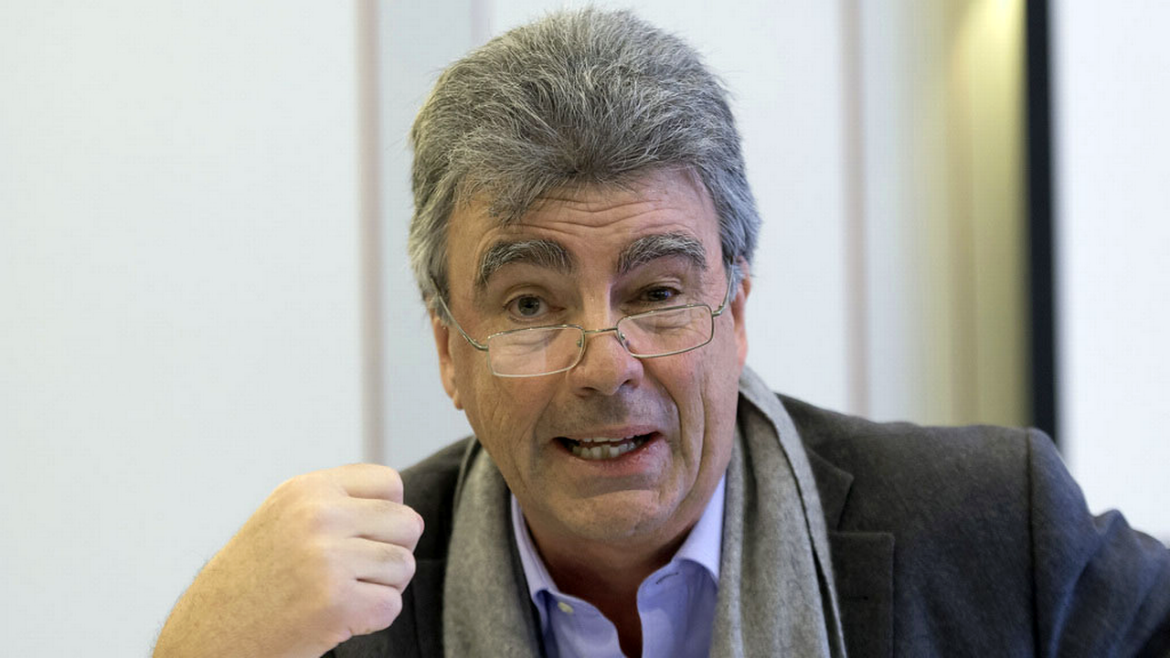 Patrick Aebischer, président de l'EPFL. [Lukas Lehmann - Keystone]