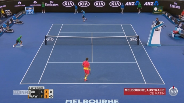 Tennis- Open d'Australie: Stan Wawrinka et Timea Bacsinszky ont tous deux remporté leur premier match à Melbourne [RTS]