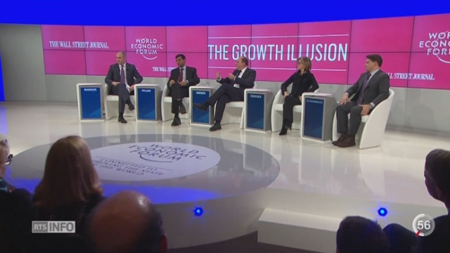 GR: le Forum économique mondial de Davos se déroule dans un contexte tendu [RTS]