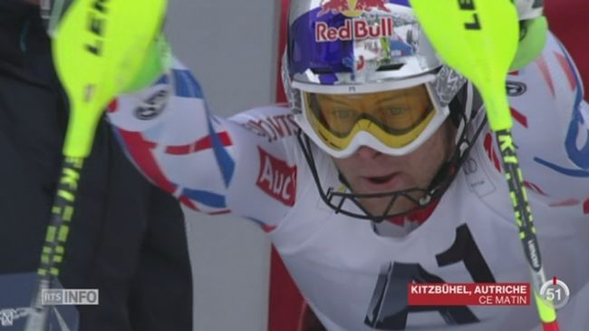 12h45 - Ski / Slalom de KitzbÃ¼hel: le skieur franÃ§ais Alexis Pinturault a perdu son bÃ¢ton lors de lâÃ©preuve - Play RTS