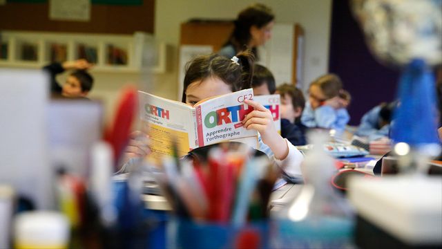 Une classe d'école primaire en France. [AFP]