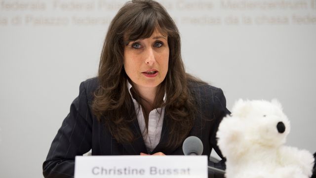 Christine Bussat s'était présentée aux élections fédérales 2015 sous la bannière du PBD Vaud. [Gian Ehrenzeller - Keystone]