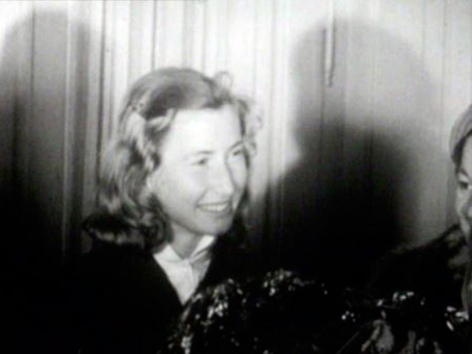 Renée Colliard en 1968. [RTS]