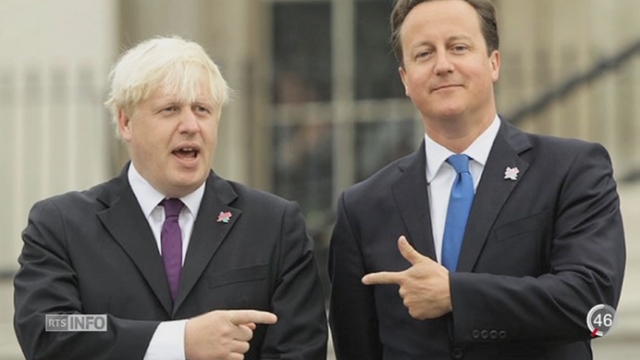 Brexit: la rivalité entre David Cameron et Boris Johnson se révèle [RTS]