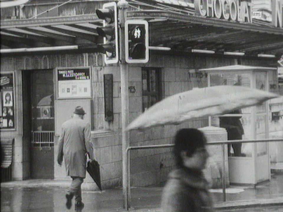 Les toilettes publiques de Saint-François à Lausanne en 1968. [RTS]
