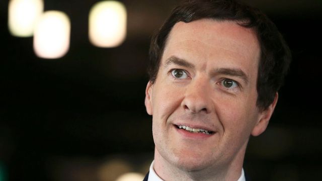 Le ministre des Finances britannique George Osborne propose de baisser l'impôt sur les sociétés en dessous de 15% pour maintenir l'attractivité du pays. [Keystone]