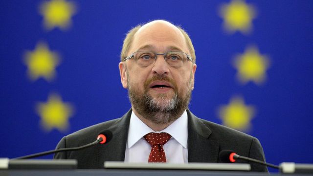 Le président du Parlement européen Martin Schulz. [Patrick Seeger - EPA/Keystone]