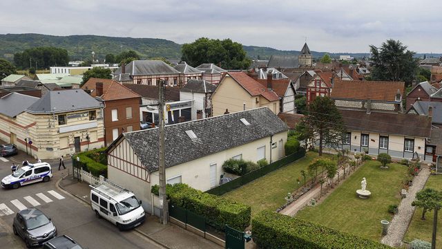 L'attentat a frappé une petite commune de Normandie. [Francois Mori - AP/Keystone]