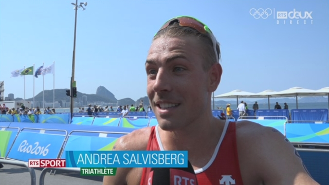 Triathlon messieurs : l'interview d'Andrea Salvisberg [RTS]