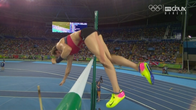 Athlétisme, saut à la perche: le passage de Nicole Buchel (SUI) [RTS]