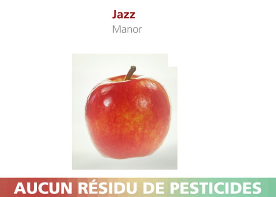 Pommes Jazz de Manor. [RTS]