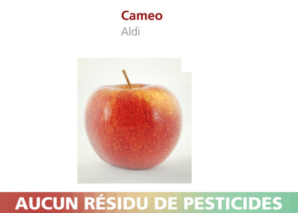 Pommes Cameo d'Aldi. [RTS]