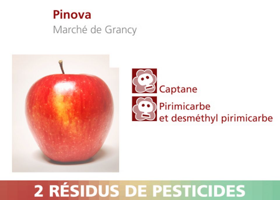 Pommes Pinova du Marché de Grancy. [RTS]
