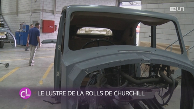 VD: un Vaudois a retrouvé la Rolls Royce de Churchill [RTS]