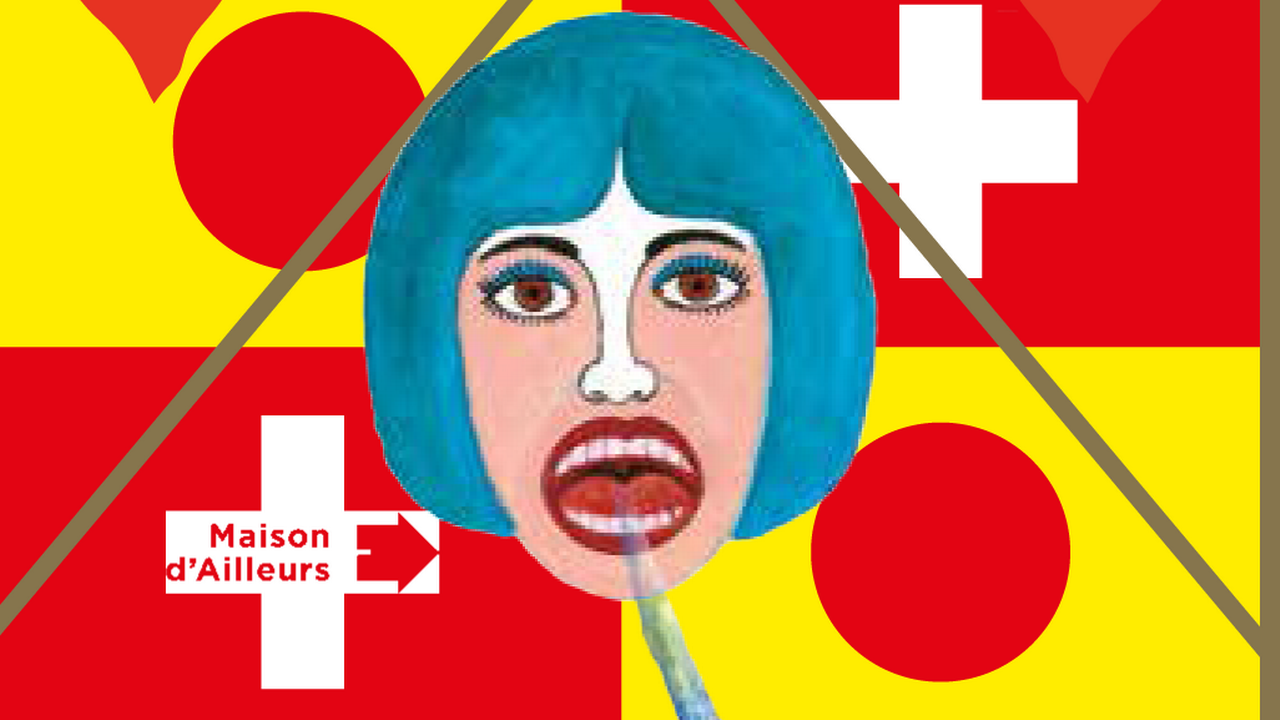 Affiche de l'exposition "Pop Art, mon amour" [ailleurs.ch]