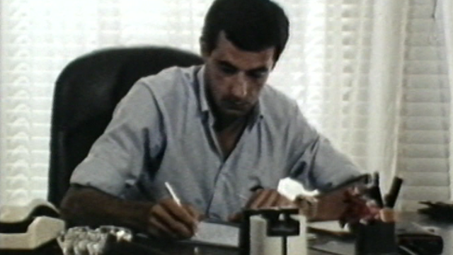 Michel Amiguet, chef de délégation du CICR au Liban, 1983-1984. [CICR]