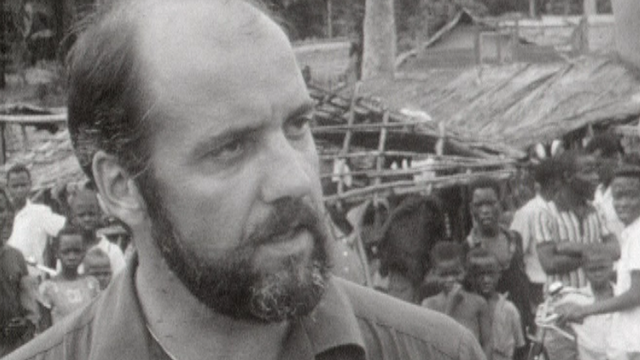 Témoignage d'un délégué du CICR sur le terrain au Biafra, 1968. [RTS]