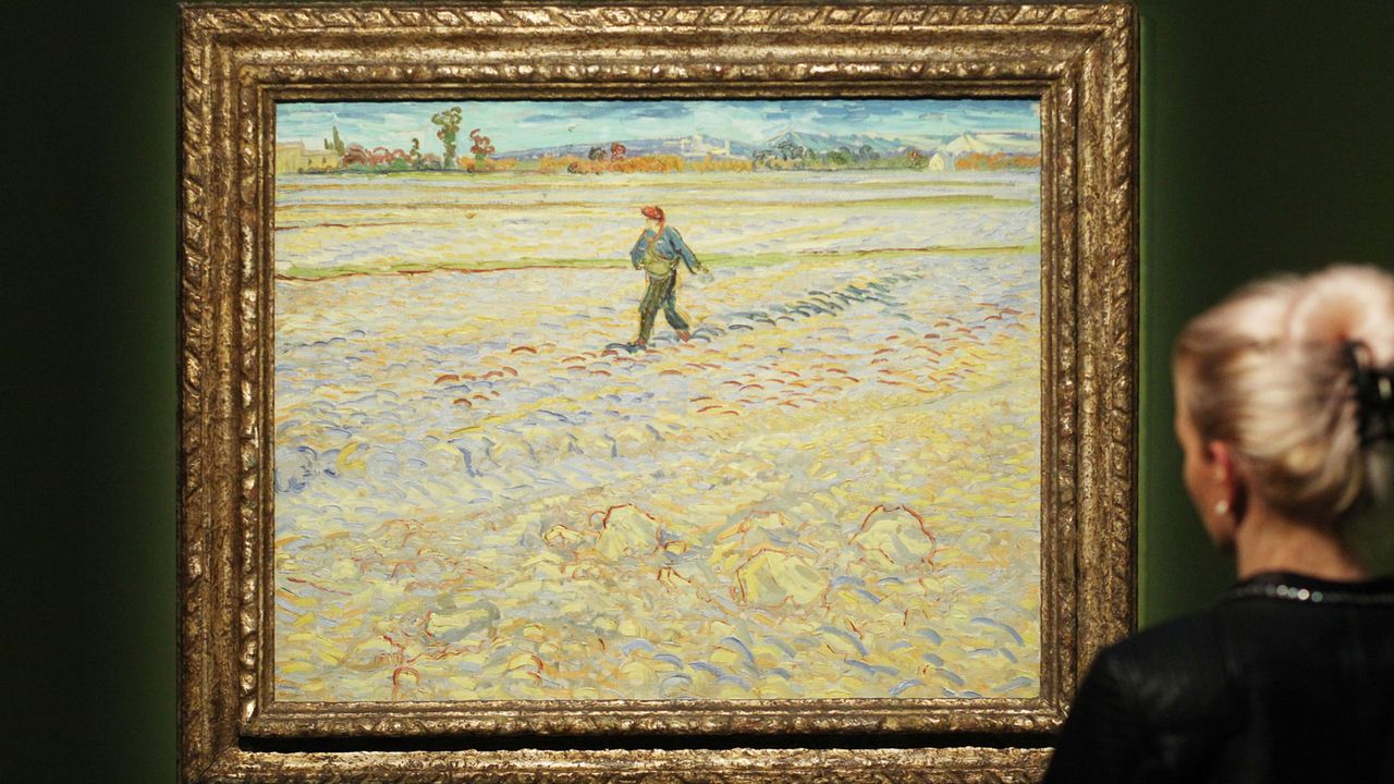 "Le semeur" de Van Gogh sera désormais exposé à Berne. [Sebastian Willnow - DPA/AFP/Hahnloser/Jaeggli Stiftung)]
