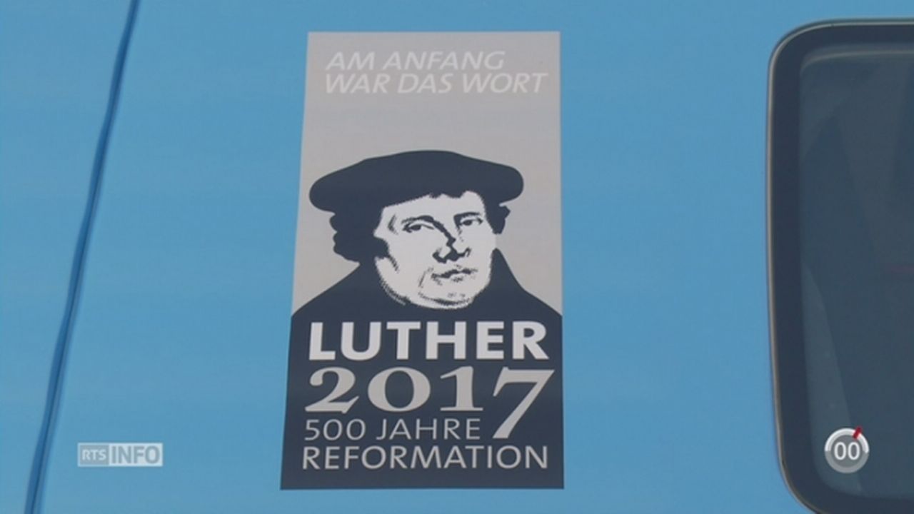 GE: les 500 ans de la Réforme sont célébrés à Genève [RTS]
