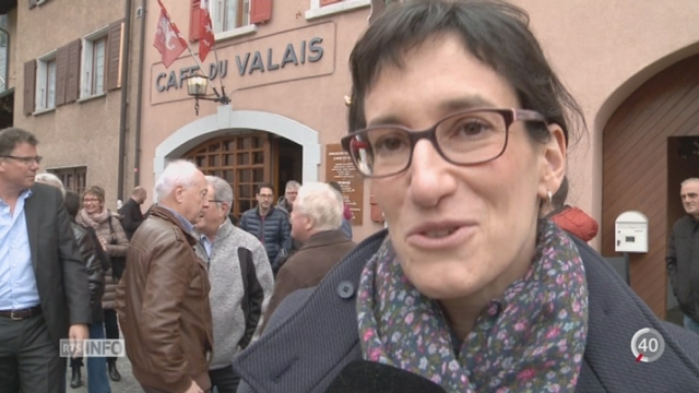 VS-Élections communales: Anne-Laure Couchepin Vouilloz est élue présidente à Martigny [RTS]
