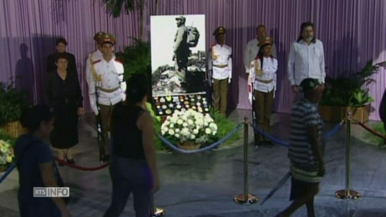 Début des hommages à Fidel Castro à La Havane [RTS]