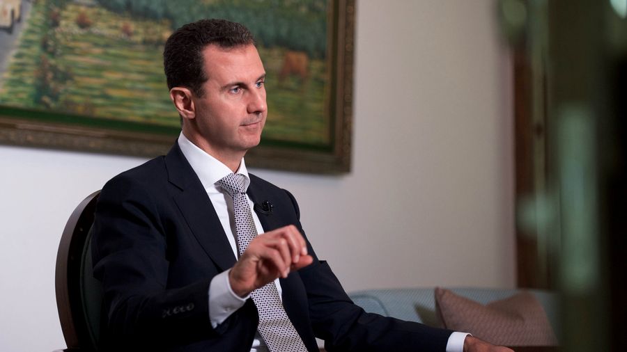 Le président syrien Bachar al-Assad défend la guerre contre les terroristes qui ont envahi la Syrie.