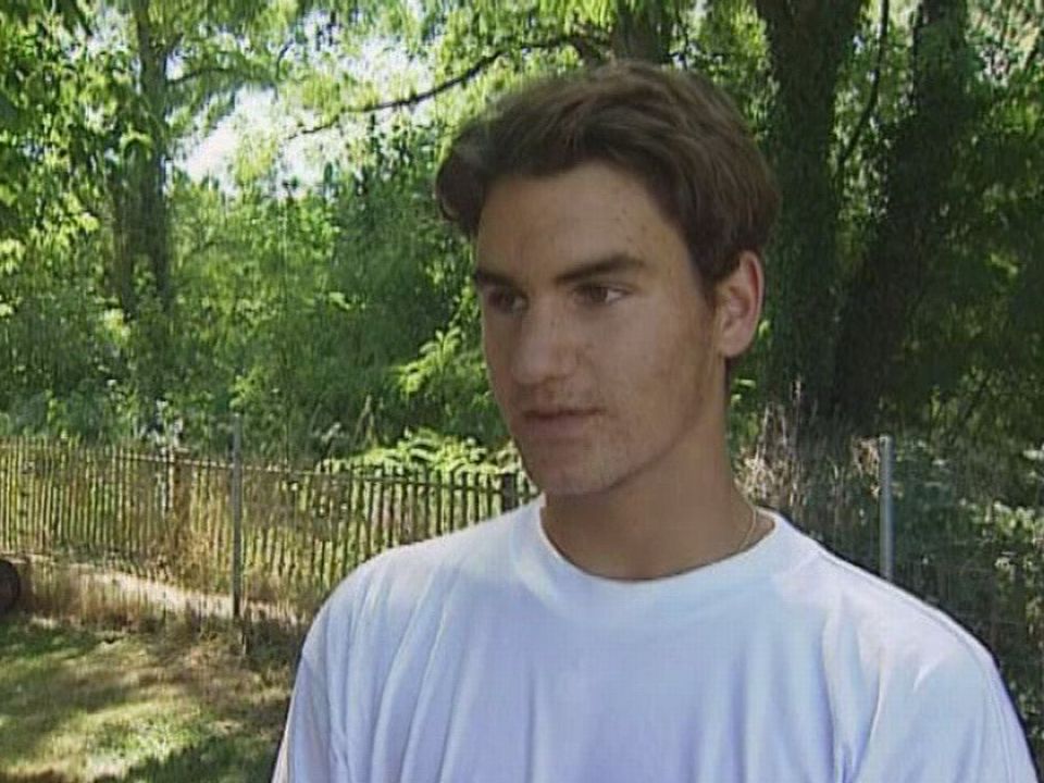Le jeune Federer [RTS]