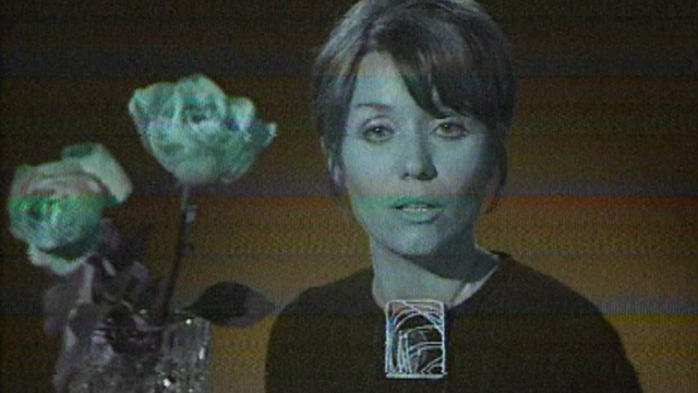 Invervention télévisée de crise pour la speakrine Liliane en 1971. [RTS]