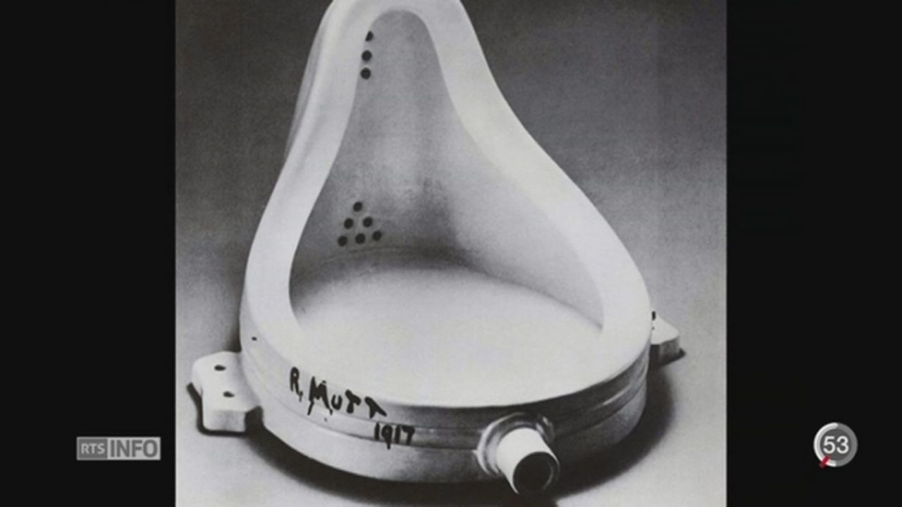 L'urinoir révolutionnaire de Marcel Duchamp a 100 ans [RTS]