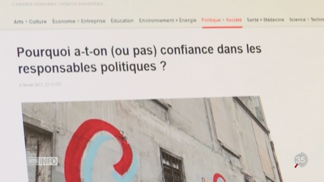 France: la majorité du peuple ne fait plus confiance aux différents camps politiques [RTS]