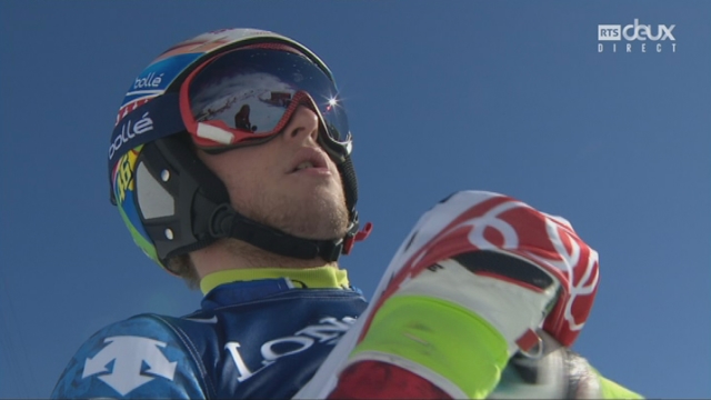 Mondiaux de St-Moritz, combiné, 2e manche: Justin Murisier (SUI) [RTS]