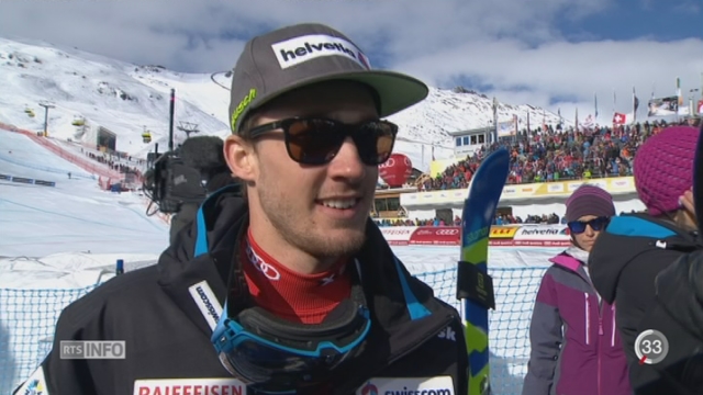 Ski - St-Moritz: Luca Aerni a créé la sensation aux Mondiaux de St-Moritz [RTS]