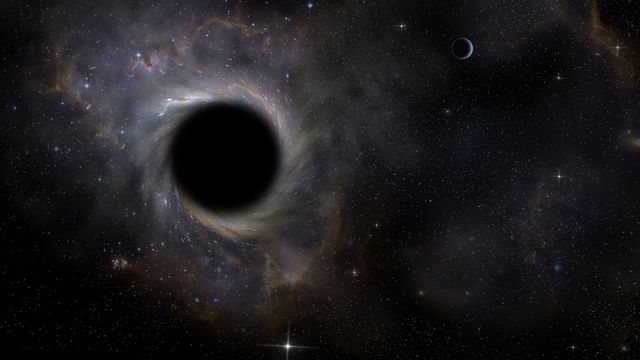Représentation d'un trou noir dans l'espace.
kaalimies
Fotolia [kaalimies - Fotolia]