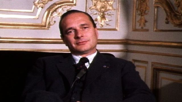 Jacques Chirac en 1975. [RTS]