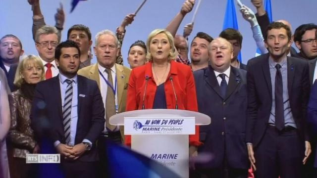 Portrait de Marine Le Pen [RTS]