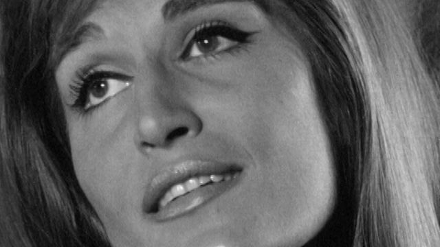 La chanteuse Dalida en 1965. [RTS]