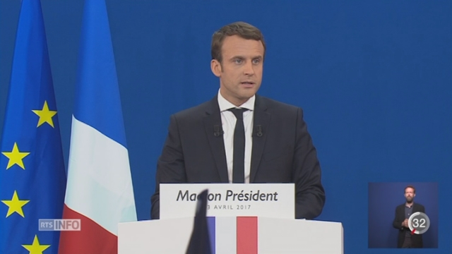 Emmanuel Macron: un discours déjà présidentiel [RTS]