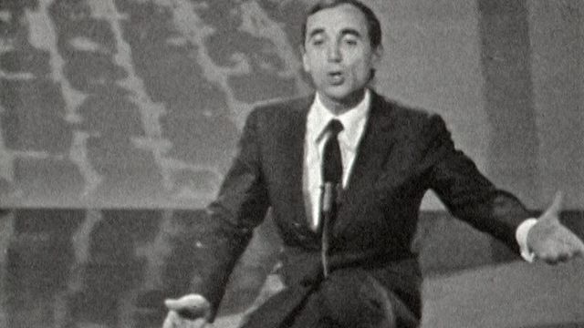 Charles Aznavour en 1961. [RTS]